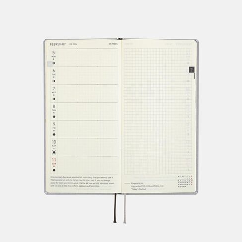 Hobonichi Techo Weeks Mega [English/Tall and Slim Size/January 2024 Start] Colors: Poppin’ Yellow in Saudi Arabia