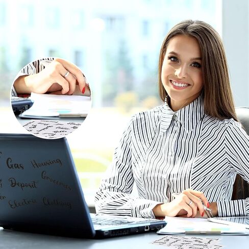 145 قطعة من ملصقات ملصقات مظروف النقود النقدية، ملصقات مغلفات نقدية للميزانية، ملصقات نظام PVC، ملصقات مخططات الميزانية، ملصقات مجلدة لمغلفات نقدية A6، 6 دفاتر ملاحظات دائرية in Saudi Arabia