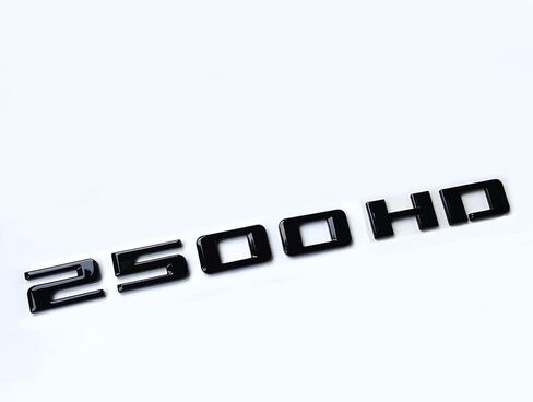 2021 OEM 2500HD شعارات ثلاثية الأبعاد شارات الحروف بديلة لسيلفرادو يناسب 2020-2021 سيلفرادو قطع غيار أصلية مخصصة 84806909 أسود in Kuwait