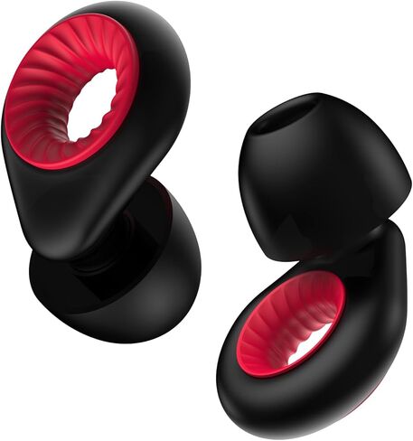 سدادات أذن لإلغاء الضوضاء أثناء النوم، سدادات أذن من السيليكون الناعم قابلة لإعادة الاستخدام لحماية السمع للحفلات الموسيقية والتجمعات الاجتماعية والدراسة والسفر والسباحة والشخير وأحجام أطراف الأذن المتنوعة للعمل in Kuwait