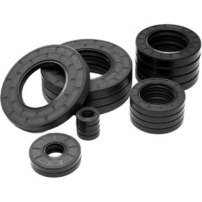 5Pcs Black NBR TC/FB/TG4 Skeleton Oil Seal ID 20mm OD 25-26mm Thickness 5-8mm Nitrile Butadiene Rubber Gasket Sealing Rings(20x25x8mm) in Saudi Arabia