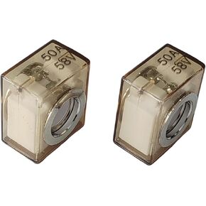 2PCS Terminal Fuse/Fuse Block (MRBF) 58V DC Marine Fuse Fuse IP66 مقاومة للماء لـ RVS Automobiles Cranes Ships Charging Pire (60a) in Kuwait