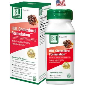 Bell HDL Cholesterol Formulation™, Cholesterol Health Supplement - Cholesterol Lowering Supplements, Proprietary Blend, for Women and Men | 2 Pack in Kuwait