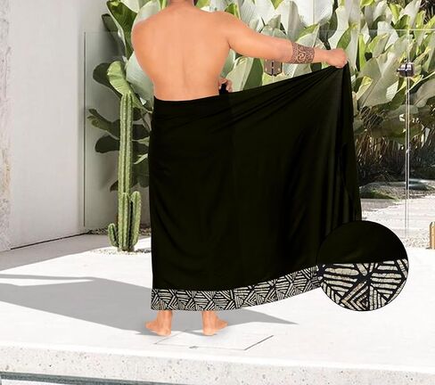 Happy Bay Men's Swimwear Beachwear Summer Wrap Sarong in Kuwait