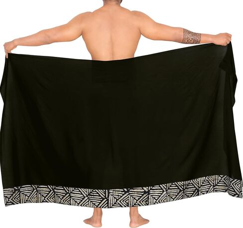 Happy Bay Men's Swimwear Beachwear Summer Wrap Sarong in Kuwait