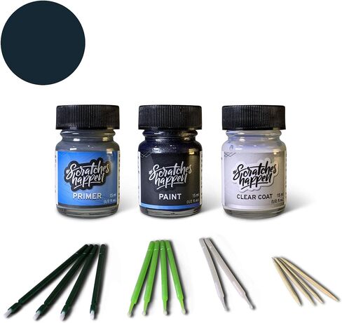 Scratcheshappen Match Match Up Paint Kit - Bali Blue Pearl (B -552p) لـ Honda - المفضل (Paint + Clear Coat + Primer) in Saudi Arabia