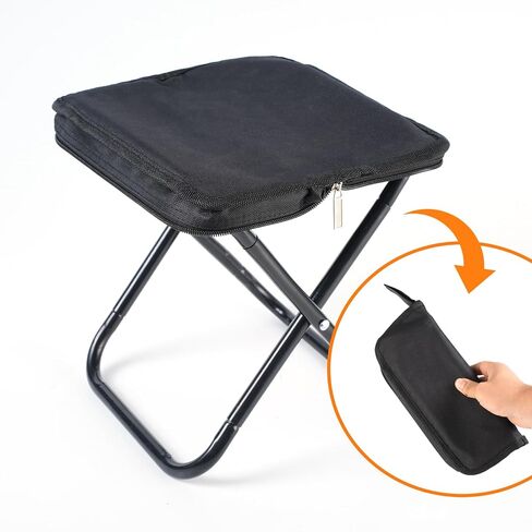Camping Stool Portable Folding Stool with Carry Bag Weight Load 220lbs Portable Stool for Camping Fishing Hiking BBQ. in Saudi Arabia