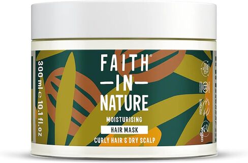 Faith in Nature Natural Dragon Fruit Hair Mask, Revitalising, Vegan & Cruelty Free, Parabens and SLS Free, For All Hair Type, 300ml in Saudi Arabia
