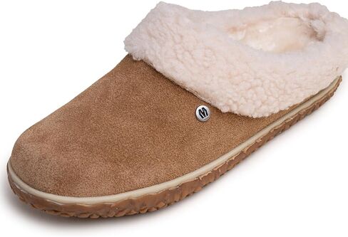 Minnetonka Ecowise Spruce Slippers oundoor and outide for women ، slippers fleece clippers for women with-outdoor sole in Kuwait