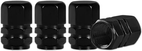 8pcs Car Tyre Valve Cap Cap ، غطاء غطاء الهواء ، وغطاء الغبار من ألومنيوم مضاد للآفاق مع ختم مطاطي ، وملحقات غطاء صمام العجلة الشامل لشاحنة سيارات سيارات الدفع الرباعي (الأخضر ، 8pcs) in Saudi Arabia