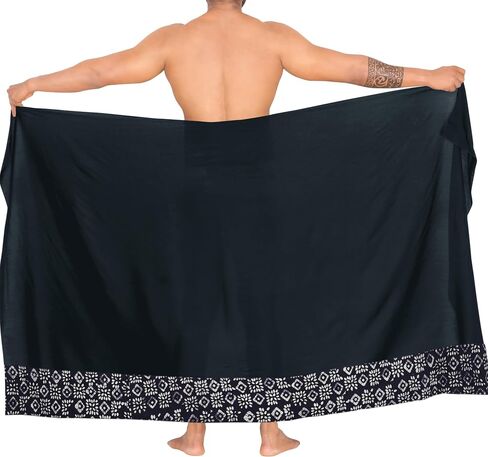 HAPPY BAY Men's Swimwear Beachwear Summer Wrap Sarong in Kuwait