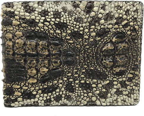 Unique Genuine Crocodile Alligator Skin Leather Man Bifold Wallet in Saudi Arabia