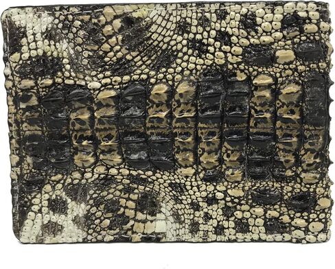 Unique Genuine Crocodile Alligator Skin Leather Man Bifold Wallet in Saudi Arabia