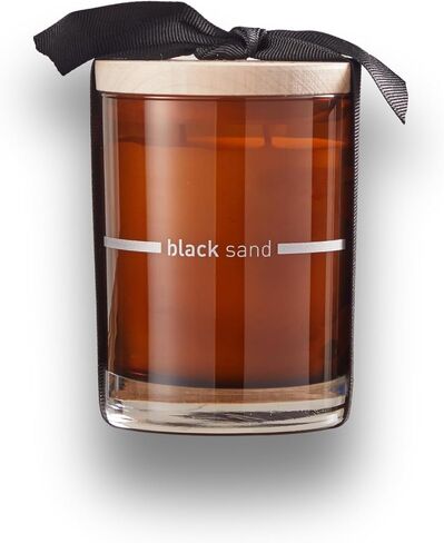 Finn & Co. Sand Sand Candle - مزيج شمع الصويا مع العطر المستوحى من الشاطئ - حرق طويل الأمد ونظيف - شمعة جرة زجاجية أنيقة للديكور المنزلي ، والعلاج العطري والهدايا | 9.5 أوقية in Saudi Arabia