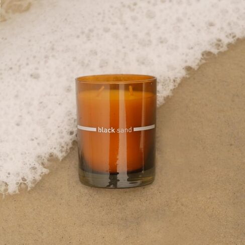 Finn & Co. Sand Sand Candle - مزيج شمع الصويا مع العطر المستوحى من الشاطئ - حرق طويل الأمد ونظيف - شمعة جرة زجاجية أنيقة للديكور المنزلي ، والعلاج العطري والهدايا | 9.5 أوقية in Saudi Arabia