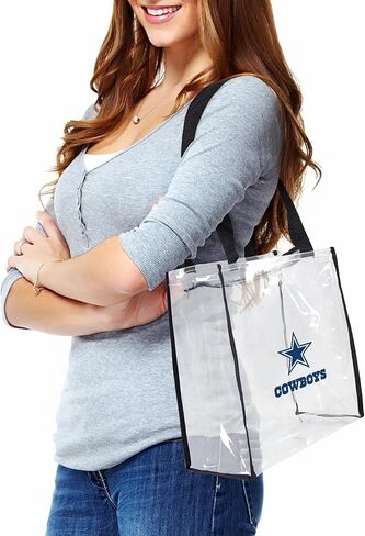 Littlearth Baltimore Ravens NFL Clear Square Stadium Tote in Saudi Arabia