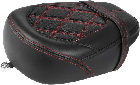 Low Profile Pillion Passenger Rider Seat fits for Harley Davidson Touring and Tri Glide models 2009-2023, for Road King Street Glide Road Glide Electra Glide models in Saudi Arabia