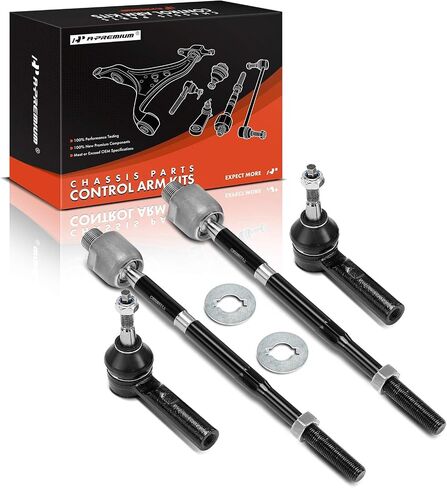 A-Premium Set of 4, Front Inner Outer Tie Rod End Kit, Compatible with Chevrolet Camaro 2010 2011 2012 2013 2014 2015 in Saudi Arabia