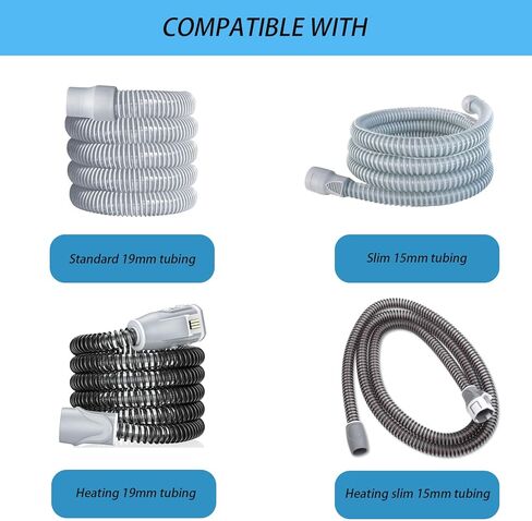 CPAP Hose Holder & Shower Hanger Hook for Tube Cleaning and Drying，Fits 15-19mm CPAP Tubings(White） in Saudi Arabia