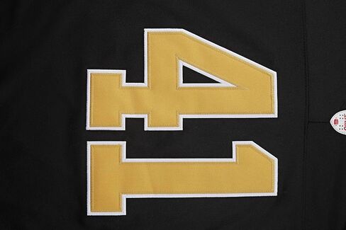 Custom Mens/Youth Football Stitched T-Shirt for Sports Fan Black/White No Brand/Logos in Kuwait