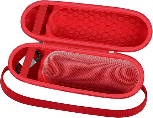 حقيبة حمل صلبة متوافقة مع مكبر صوت بلوتوث Beats Pill وشاحن لاسلكي محمول، 2024 جديدة لحقيبة تخزين ملحقات Beats Pill، مع حزام كتف للمسافر في الهواء الطلق - حافظة فقط in Kuwait