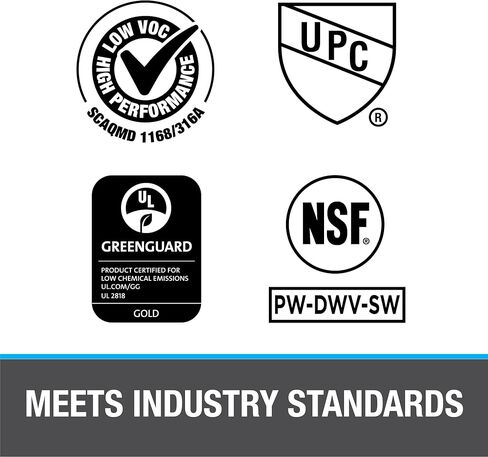 Oatey 32192 أسمنت PVC ذاتي التحضير بخطوة واحدة ومتوسط ​​الحجم، 10 أونصة، شفاف in Kuwait