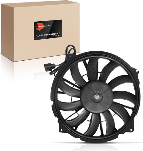 A-premium left Engine Phariatiator Cooling Fan Assolbly متوافقة مع نماذج Audi المختارة-S4 2004-2009 ، RS4 2007-2008 ، 4.2L-استبدال# 8E0959455F ، 8E0959455P in Saudi Arabia
