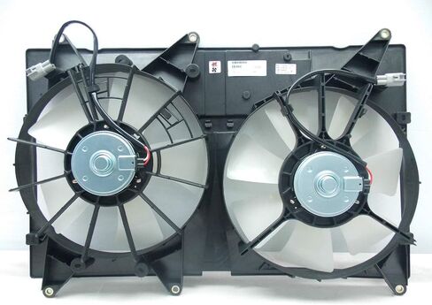 Sunbelt Dual Chaiator و Contenser Fan Assolbly متوافق مع 01-07 Toyota Highlander 3.0L 2.4L 3.3L 99-03 RX300 3.0L TO3115128 in Saudi Arabia
