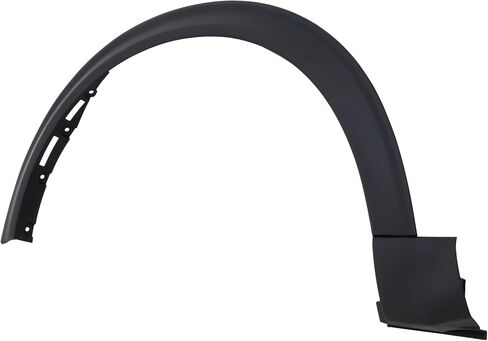 Front Driver Side Fender Flares Textured Black for 2020-2021 Ford Explorer Base 4 Cyl 2.3L in Saudi Arabia