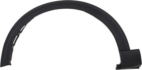 Front Driver Side Fender Flares Textured Black for 2020-2021 Ford Explorer Base 4 Cyl 2.3L in Saudi Arabia