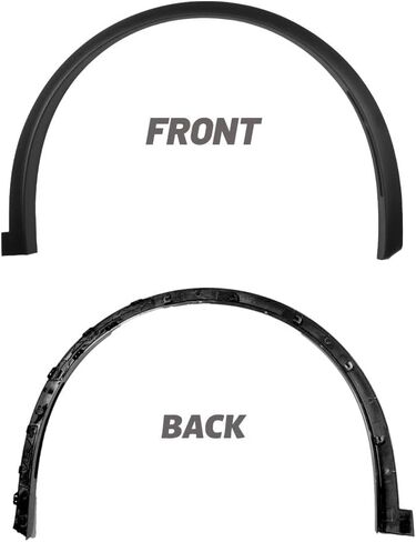 Front Left Wheel Eyebrow Arch Trim Fenders for Tesla Model X 2023-2024(No Holes) in Saudi Arabia