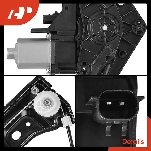 A-Premium Rear Right Passenger Electric Power Window Regulator with Motor Compatible with Jeep Grand Cherokee 2011-2021(WK2), Grand Cherokee L 2021(WL), Rear Right Passenger Side in Saudi Arabia