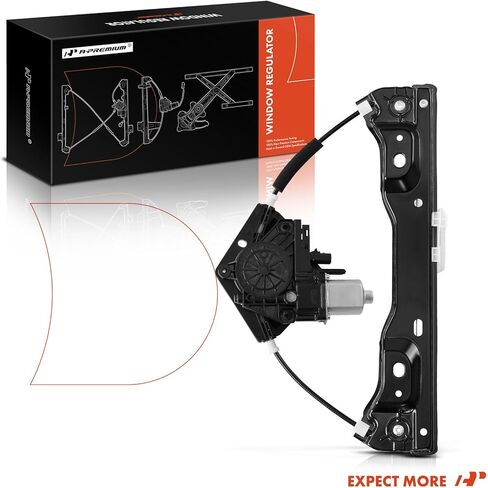A-Premium Rear Right Passenger Electric Power Window Regulator with Motor Compatible with Jeep Grand Cherokee 2011-2021(WK2), Grand Cherokee L 2021(WL), Rear Right Passenger Side in Saudi Arabia