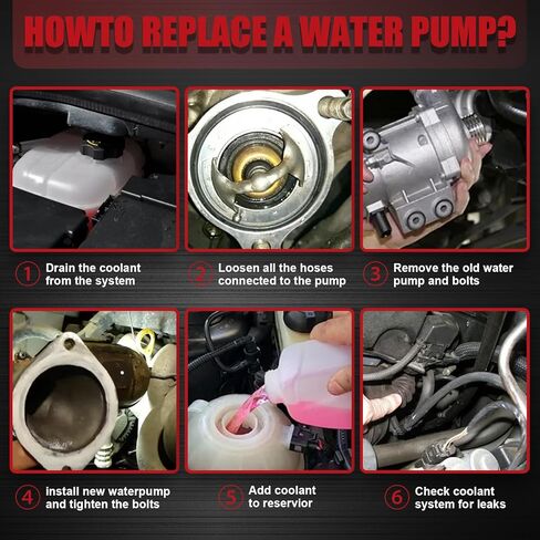 11517521584 مضخة مياه المحرك الكهربائي ＆ ترموستات متوافقة مع BMW X3 Z4 X5 328I 323i 128i 528i استبدال OE 11517546994 11517563183 11517586924 11517586925 596600 in Kuwait