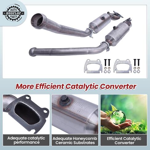 Left & Right Catalytic Converter Compatible with Jeep Grand Cherokee 2013-2019 V6 3.6L, for Dodge Durango 3.6L 2013-2019 Replace# 679-548 679-549 68037894AE 68036556AE in Saudi Arabia