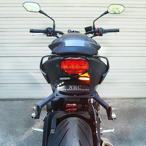 New Rage Cycles Fender Eliminator Compatible With Triumph Street Triple (2024 - Present) Tucked in Saudi Arabia