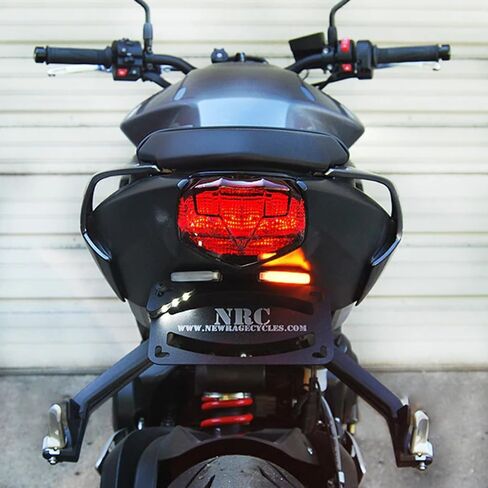 New Rage Cycles Fender Eliminator Compatible With Triumph Street Triple (2024 - Present) Tucked in Saudi Arabia