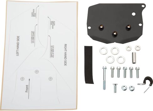Tusk High Fender Kit Orange Compatible with KTM 390 Adventure SW 2023-2024/390 Adventure 2020-2022 in Saudi Arabia