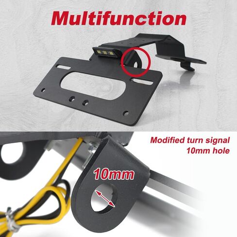 إخراج Xitomer Fender Fit لـ Dax125 Dax 125 2022 2023 2024 2025 Tail Tidy Motorcycle Lucker Bracket ، مع ضوء لوحة الترخيص in Saudi Arabia