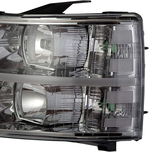 CHEDA LED DRL STRIP Headlights Compatible with 2007-2013 Chevy Silverado 1500 2500 3500 & HD (Clear lens Chrome Housing Clear Reflector) Headlamp Assembly Faros Conjunto De Faros in Saudi Arabia