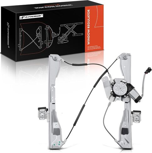 A-Premium Electric Power Window Regulator with Motor Compatible with Pontiac G6 2005-2010 Sedan Front Driver Side in Saudi Arabia