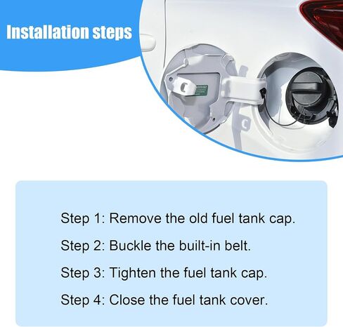 FZJDSD CAR CAR CAS CAP CAP CAP CAP CAP Filler متوافق مع MAZDA 3 6 CX-3 CX-9 CX-5 2013-2019 استبدال KD35-42-250A KD3542250A in Saudi Arabia