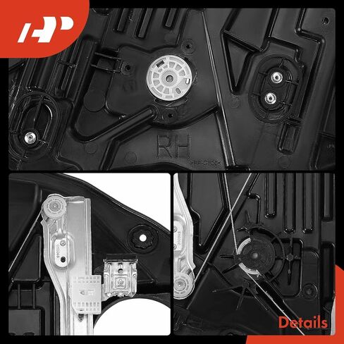 A-Premium Electric Power Window Regulator Without Motor Compatible with Kia Optima 2014-2015, Front Left Driver Side in Saudi Arabia