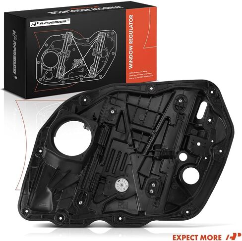 A-Premium Electric Power Window Regulator Without Motor Compatible with Kia Optima 2014-2015, Front Left Driver Side in Saudi Arabia