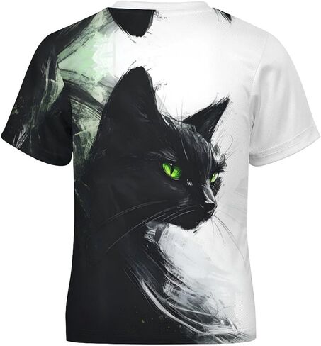 Boys Girls Novelty T-Shirts 3D Graphic Print Shirts Kids Cool Short Sleeve Tees in Saudi Arabia