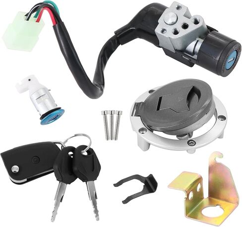 مفتاح مفتاح الإشعال ، قفل مفتاح غاز الوقود 35010-K26-B03 متوافق مع Honda Grom MSX125 M2 & M3 35010-K26-B02 in Saudi Arabia