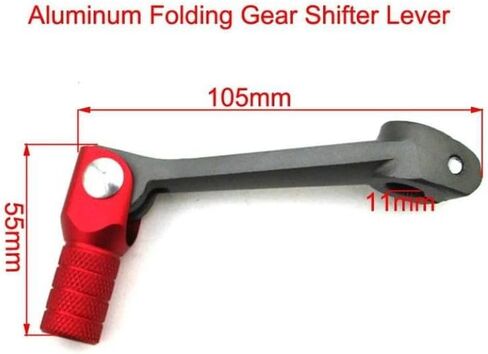 Aluminium Folding Short Gear Shift Lever Compatible with 50cc to 160cc SSR Thumpstar CRF50 Pit Dirt Bikes in Saudi Arabia