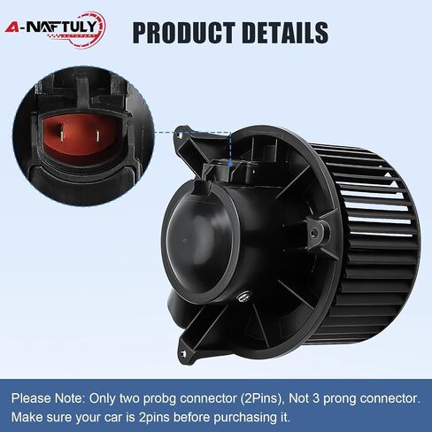 AC BLOWER MOTOR FANS FITS لعام 2005 2006 2007 فورد خمسمائة ، حرة ، V6 3.0L ، 05-07 MERCURY MONTEGO ، استبدال محرك سخان البلاستيك الأمامي HVAC 700177 ، 6F9Z18504A ، 5F9Z19805DA in Kuwait