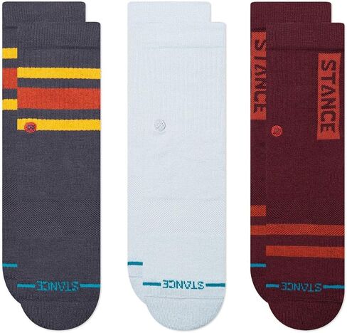Stance Icon Mixed Crew 3-Pack (Little Big Kid) in Saudi Arabia