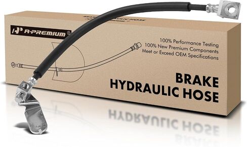 A-Premium Rear Passenger Brake Hydraulic Hose Compatible with Dodge and Chrysler Models - Challenger 2018-2021, Charger 2006-2019, Magnum 2005-2008, 300 2005-2009 - Replace# 4779354AI in Saudi Arabia